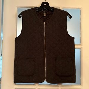 Elizabeth and James quilted vest